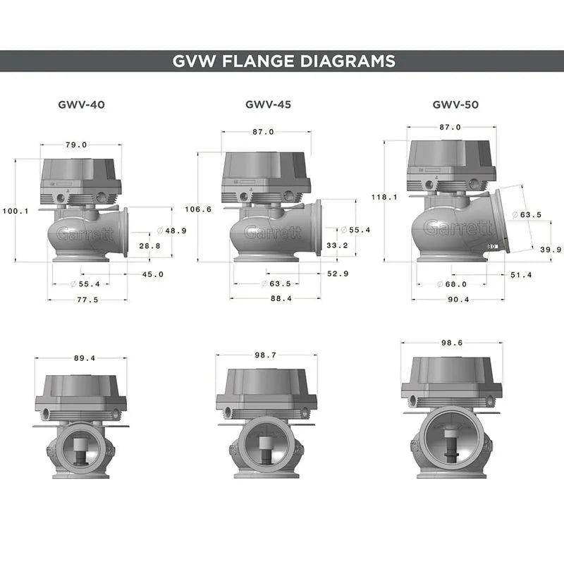 Garrett Vent Ulkoinen Hukkaportti GVW40 1 bar (14.7 psi) Silver