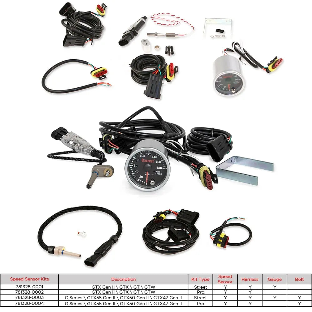 Garrett Spare Parts Speed Sensor w/o Gauge (Pro) Flange Sensor