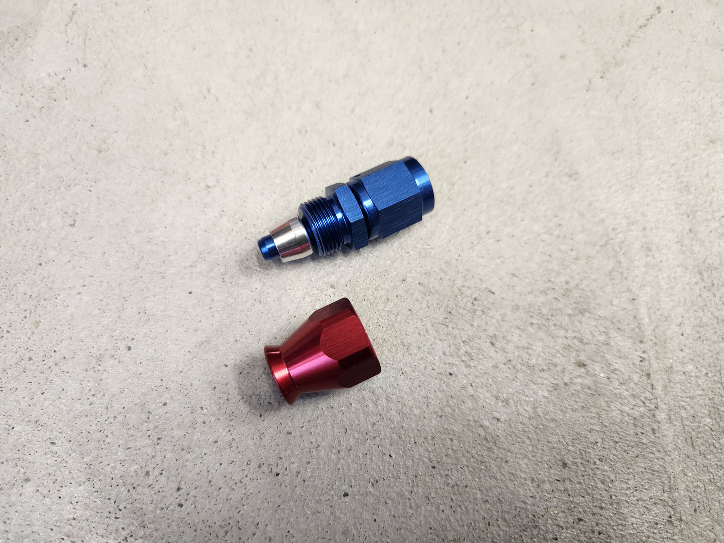 Suora AN4 PTFE liitin x1