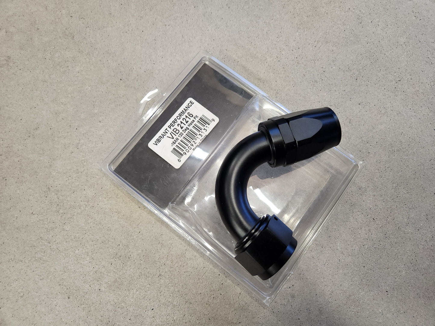 Vibrant 21216 120-DEG Hose End Fitting Hose Size -16 AN