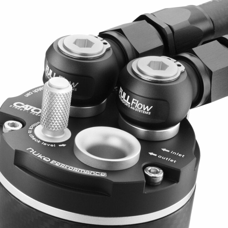 Nuke Performance 3/8 NPT Full Flow Swivel Banjo Fittings (3/8 NPT to AN-6 Male)