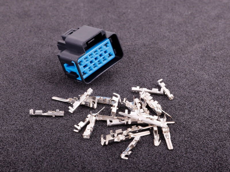 MaxxECU Connector 12-way socket housing GT150 (fits MaxxECU harness)