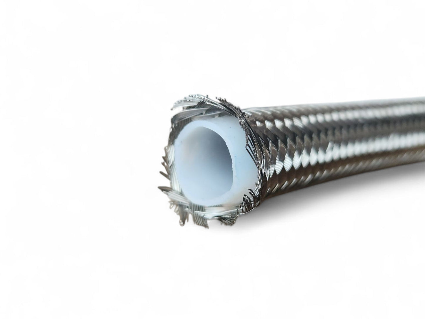 AN6 PTFE Teflon letku Teräspunoksella