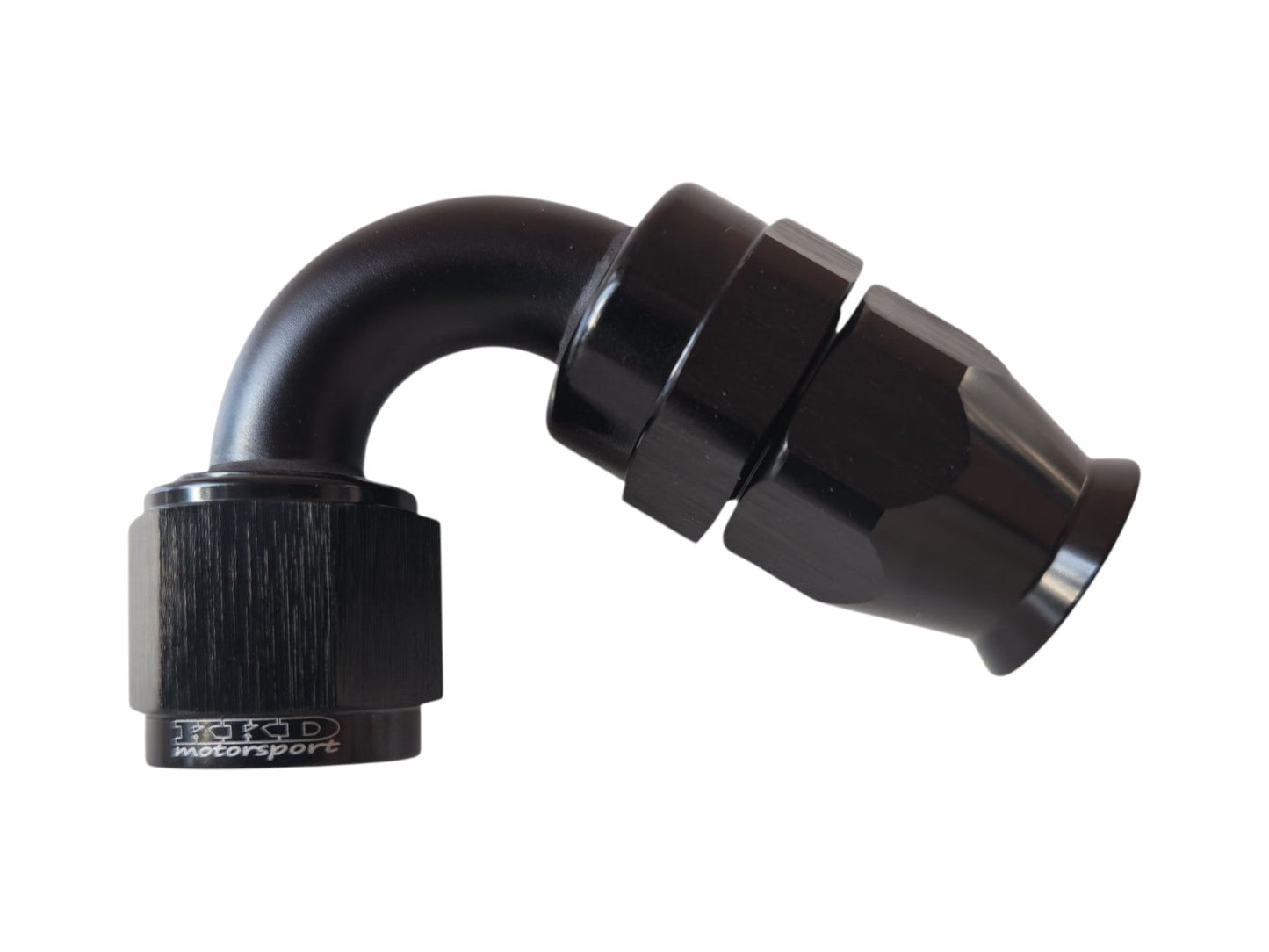 AN4 liitin 120° PTFE (teflon letkulle)