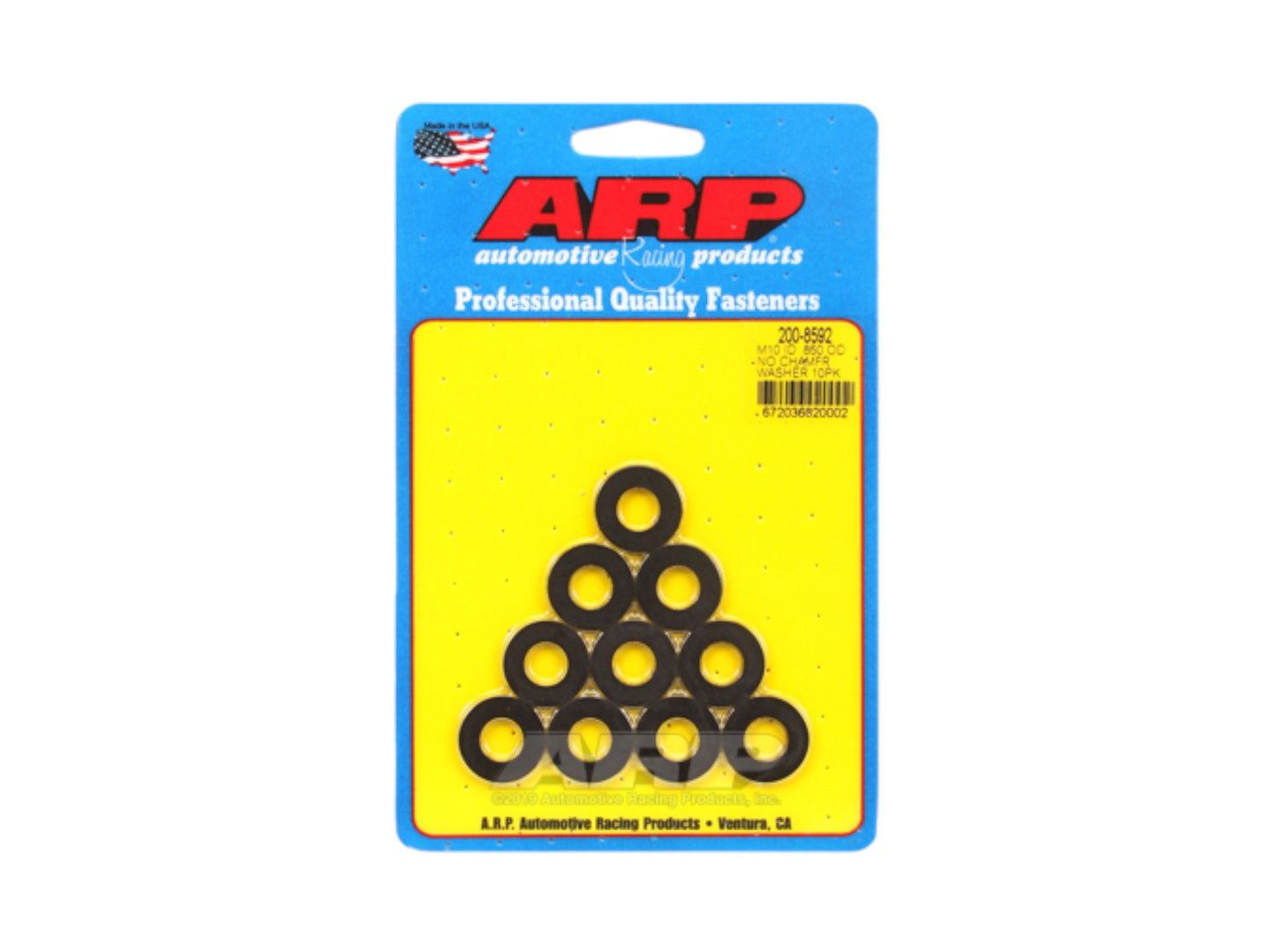 ARP Metric Washer Kit M10 x .850 x 3.0mm (.118˝)