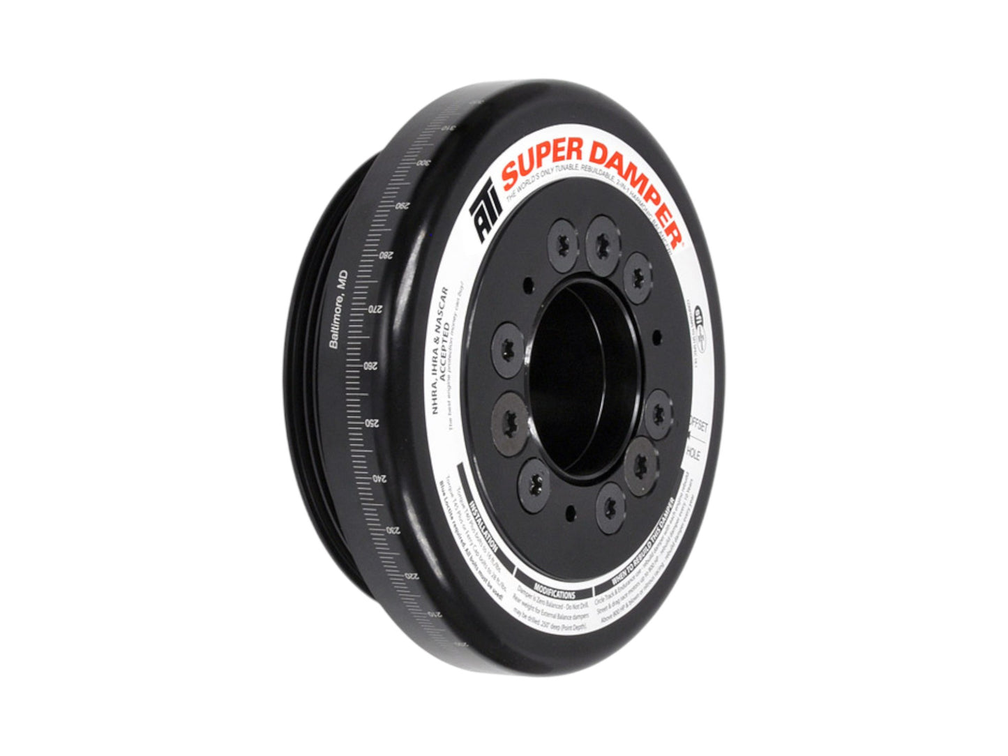 ATI Toyota Supra 2JZ-GTE Super Dampers (Dia. 7.07" with OEM size belt drive)