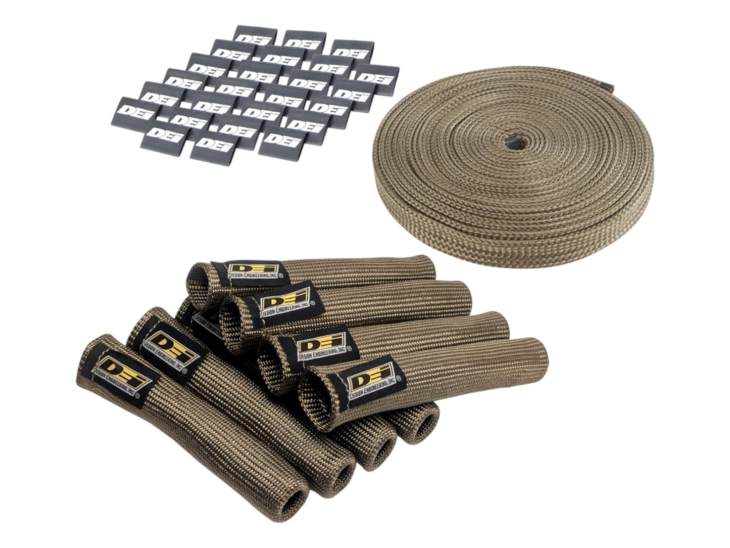 DEI Titanium Protect-A-Boot™ and Wire Kit - 8 Cylinder