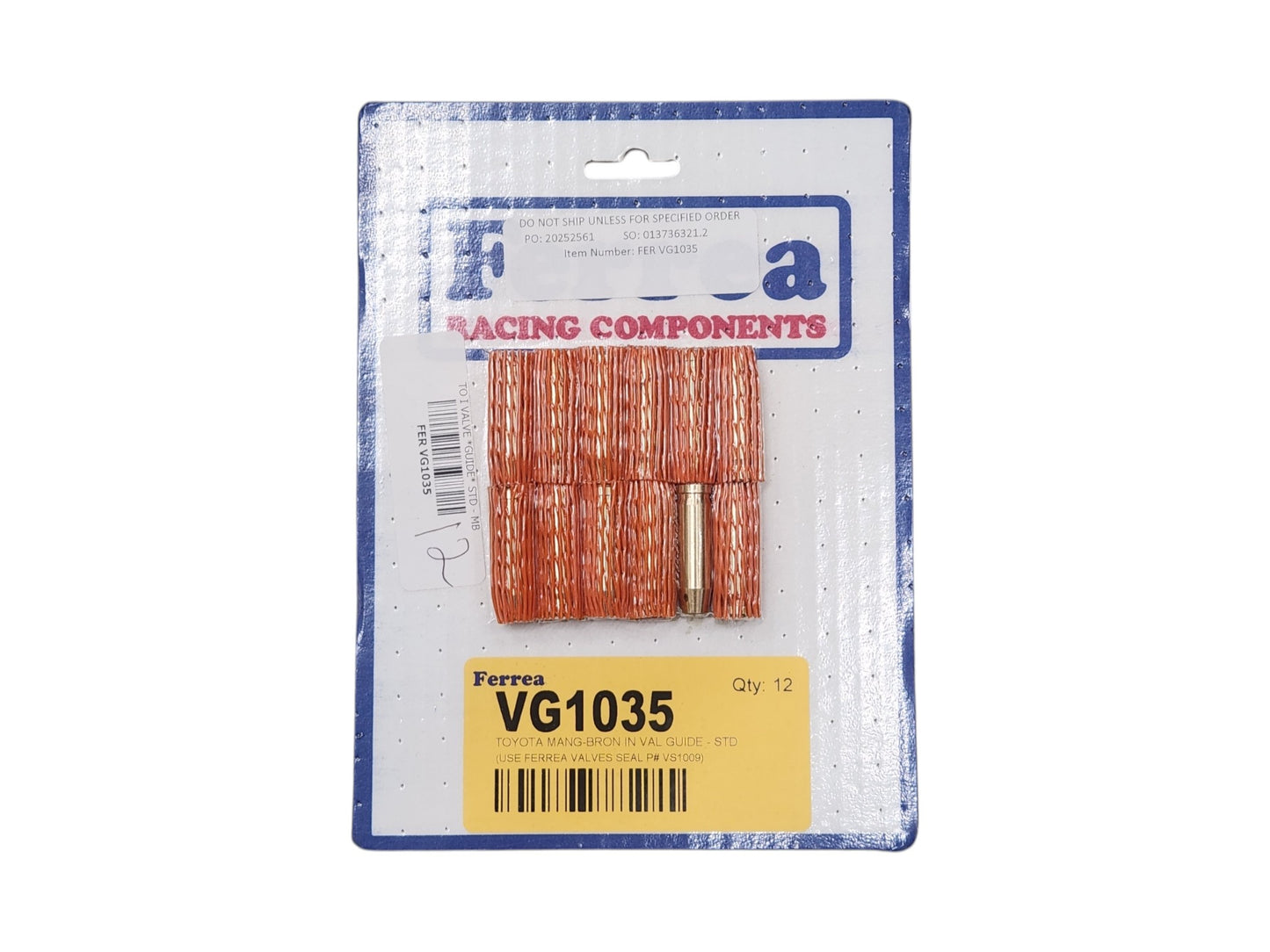 Ferrea Toyota Mang-Bron IN Valve Guide - STD (Qty: 12)