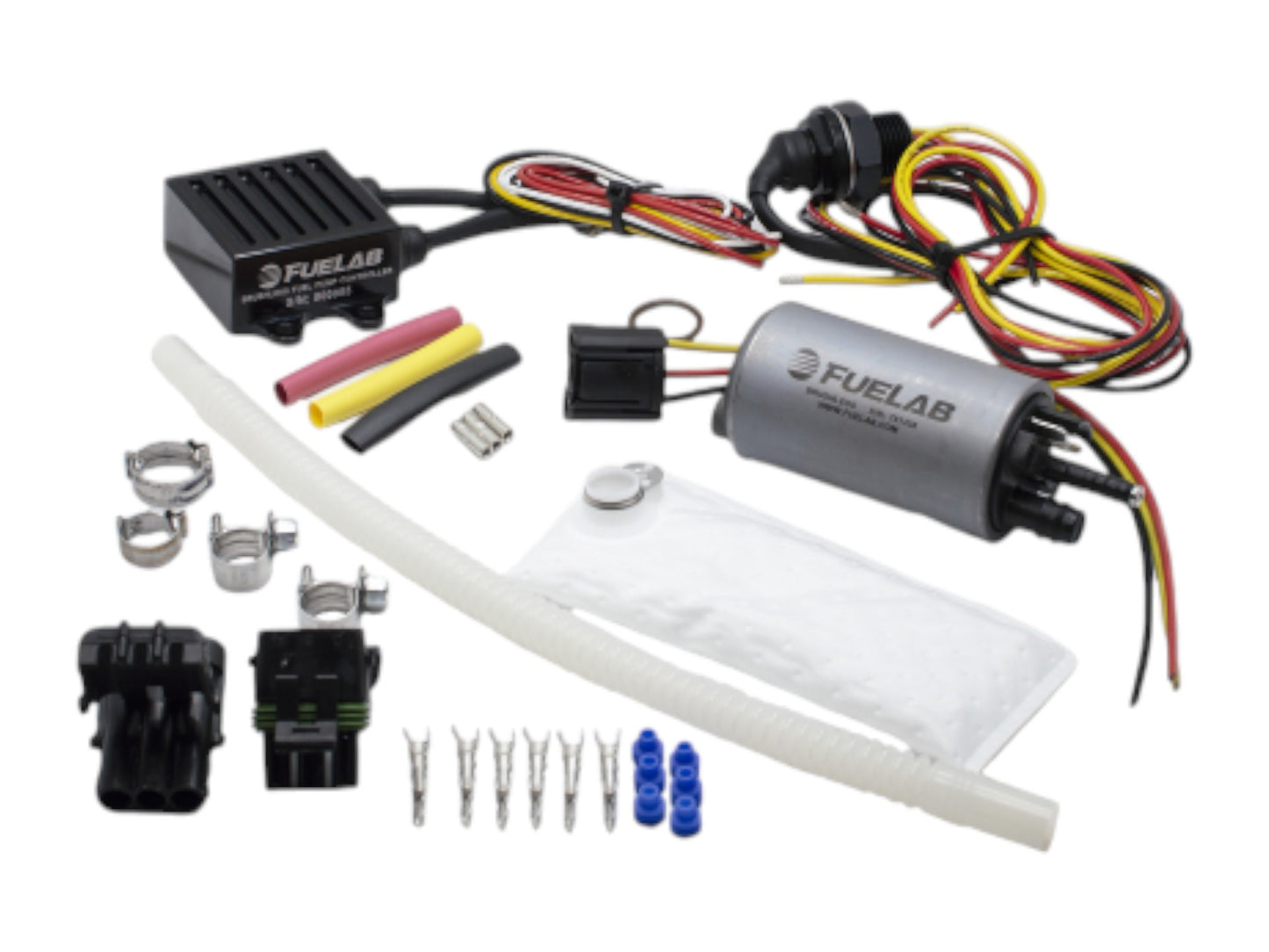Fuelab 500LPH 9mm(3/8) Barb Outlet Universal In-Tank Brushless Kit
