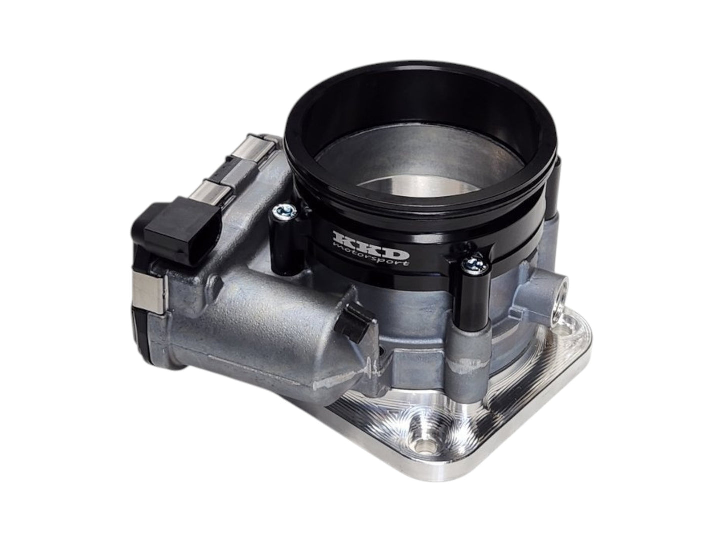 KKD motorsport Kaasuläpän Billet Adapteri HD30 (74mm DBW)