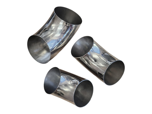 Käyrä 90° 3'' (76,1mm) RST 304L (R=67mm) Pienisäteinen