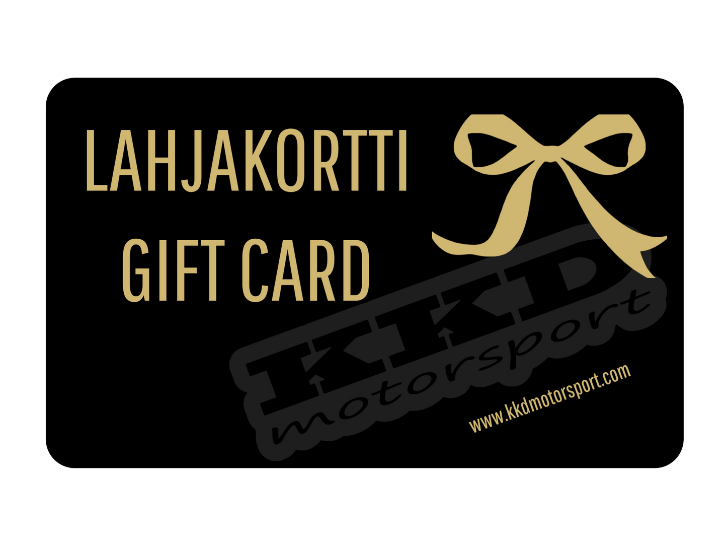 KKD motorsport Lahjakortti