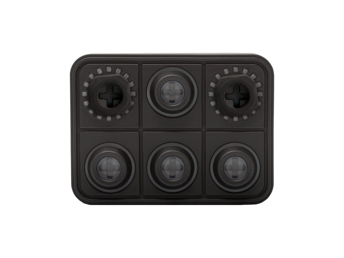 Blink Marine - CAN Näppäimistö (6 painiketta, 2 kiertokytkintä) Multi Color LED / Rubber Knob / IP67