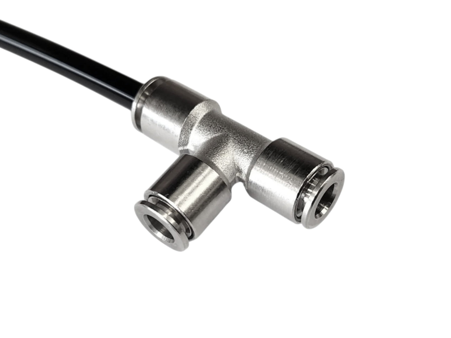 Pistoliitin T-Haara (6mm letkuliitäntä)