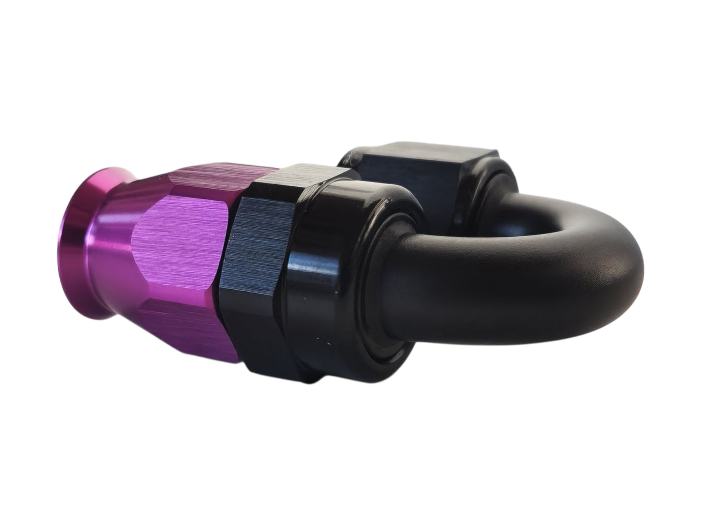 AN8 Kiristysmutteri (PTFE teflon liittimeen) - Purple