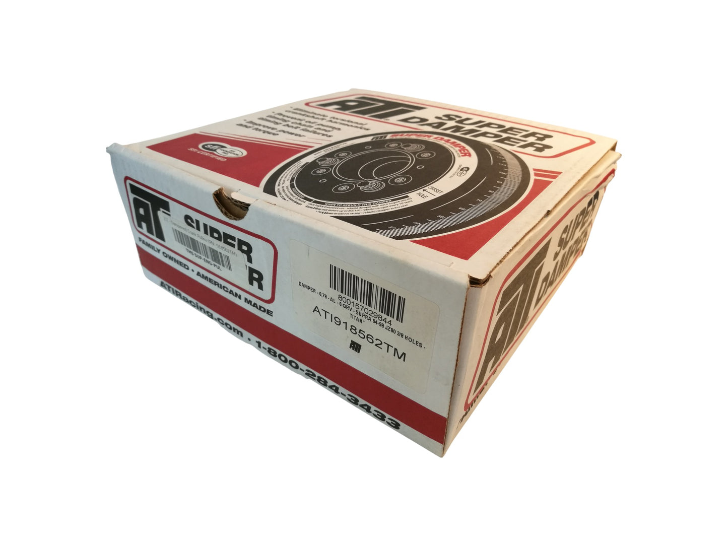 Titan Motorsport / ATI 2JZ V1 Crank Damper for 93-98 Toyota Supra