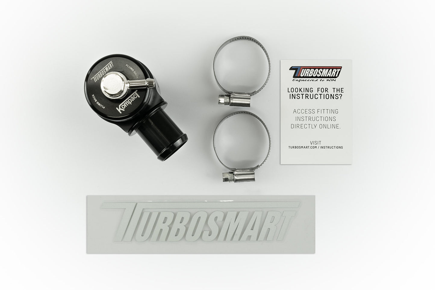 Turbosmart - Kompact Plumb Back Valve (Diverter Valve) Suit 25mm Fittings