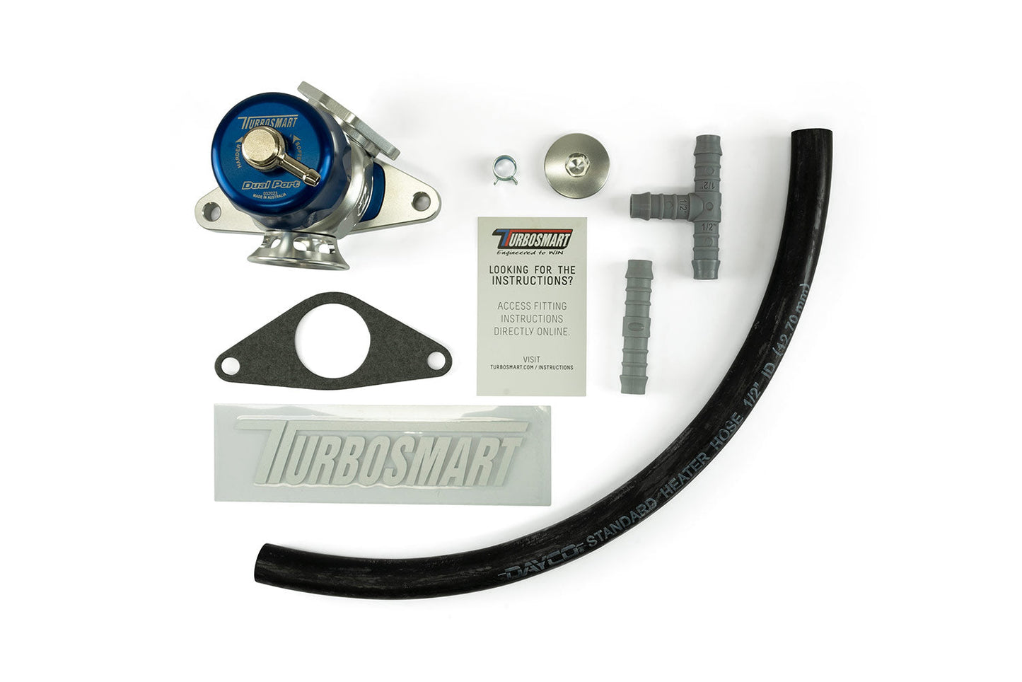 Turbosmart - Dual Port Subaru (Blue)