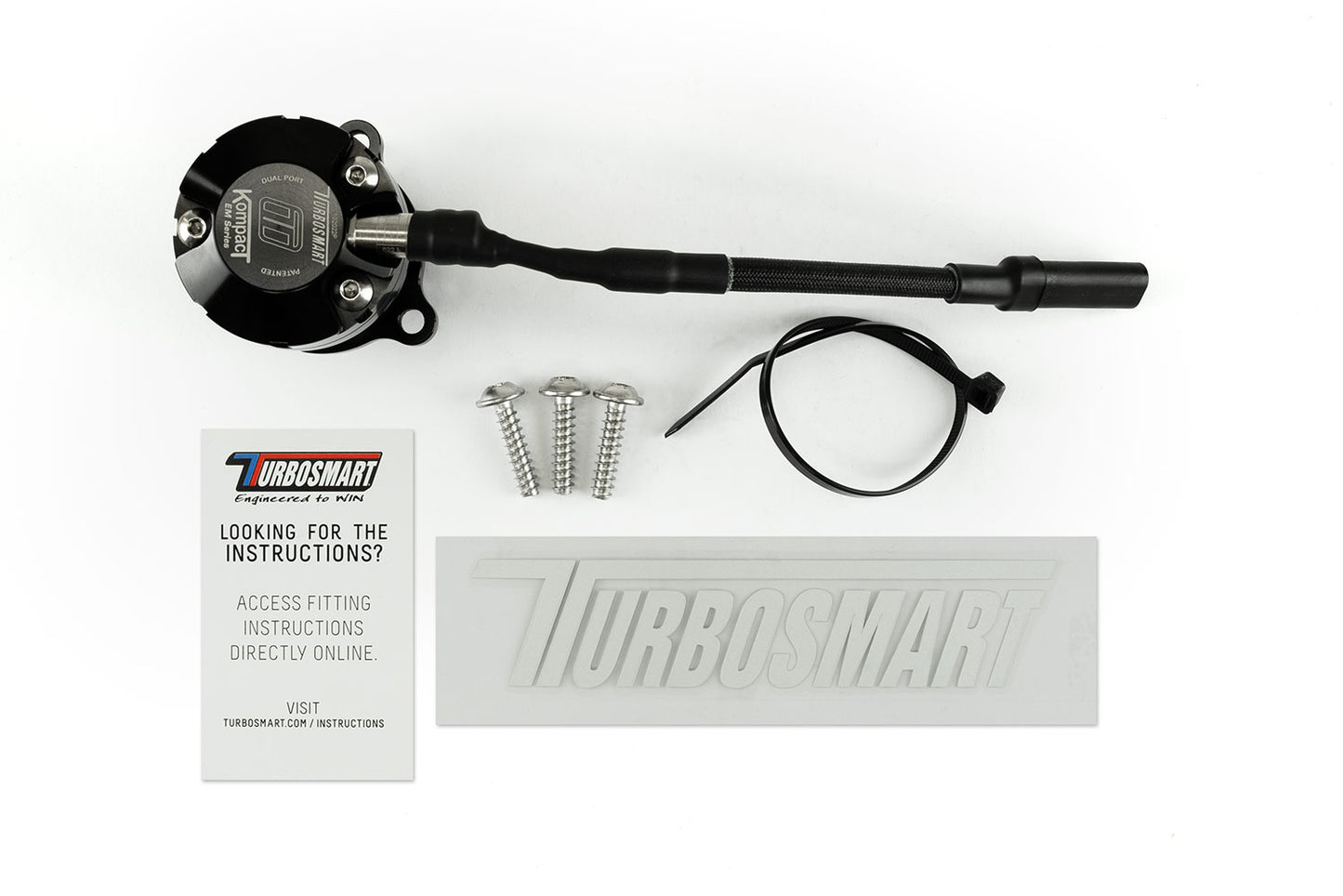 Turbosmart - BOV Kompact EM Dual Port VR13 - USA FORD RANGER 2019+