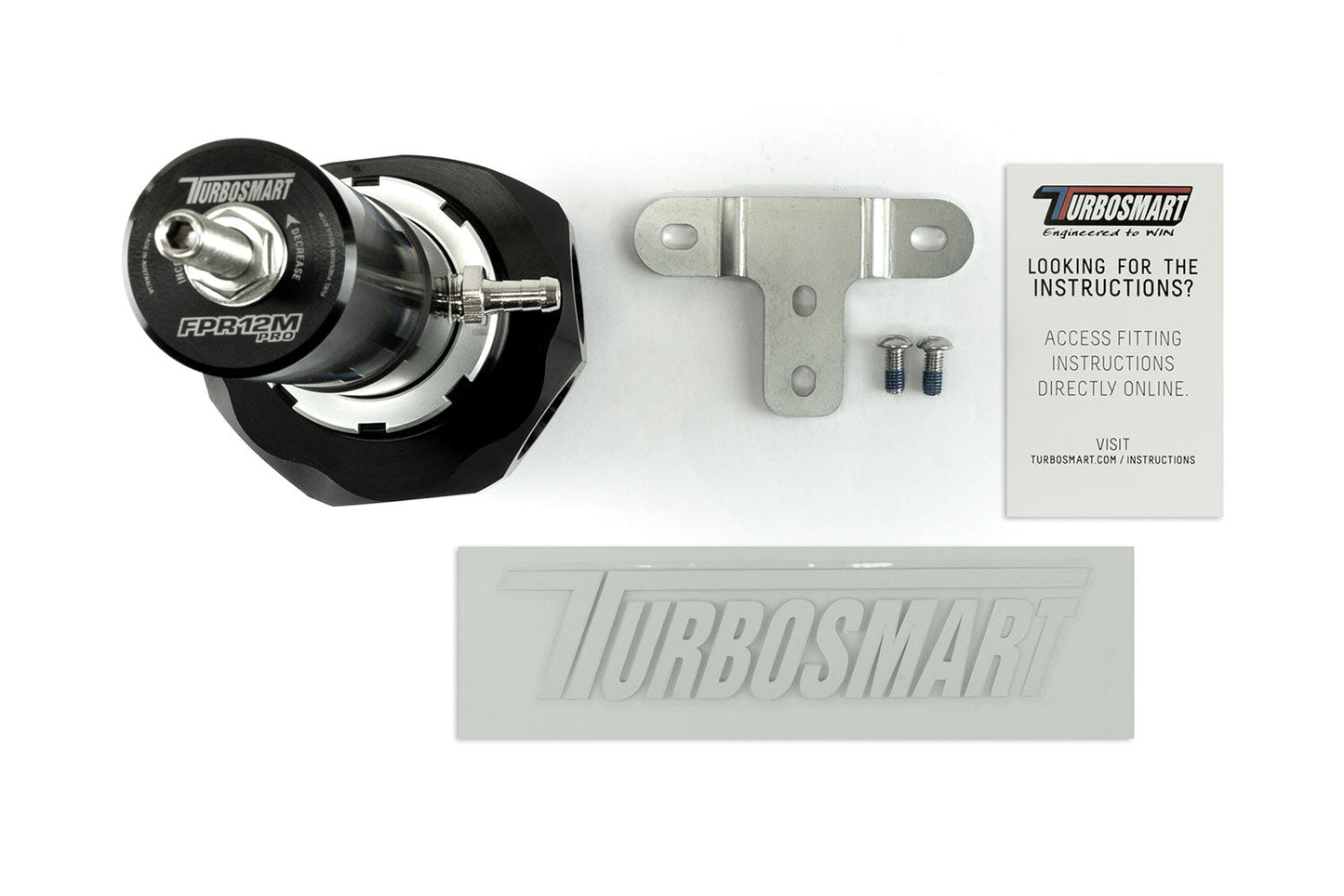 Turbosmart - FPR12 Pro M 5 Port Mechanical Pump Suit -12AN (Black)