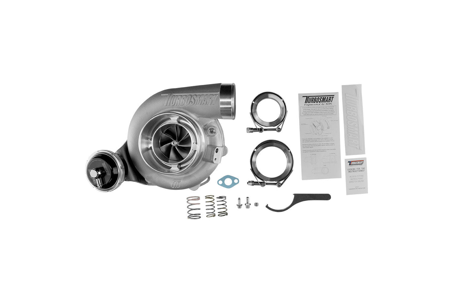 TS-1 Turboahdin 5862 V-Band 0.82 A/R Sisäinen Hukkaportti (14psi)