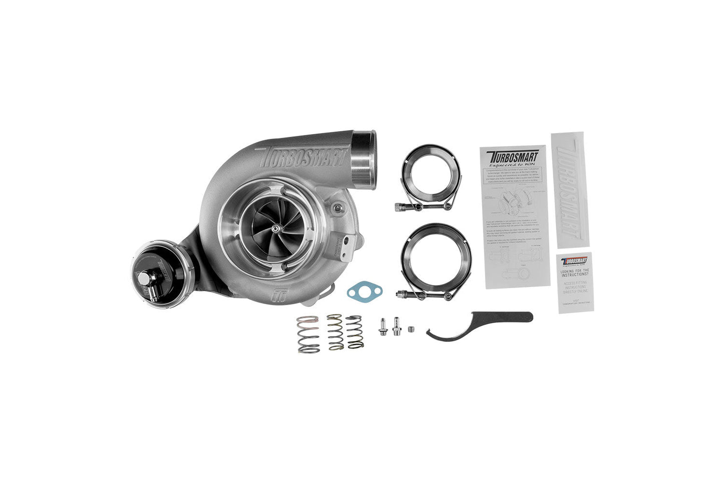 TS-1 Turboahdin 6262 V-Band 0.82 A/R Sisäinen Hukkaportti (14psi)