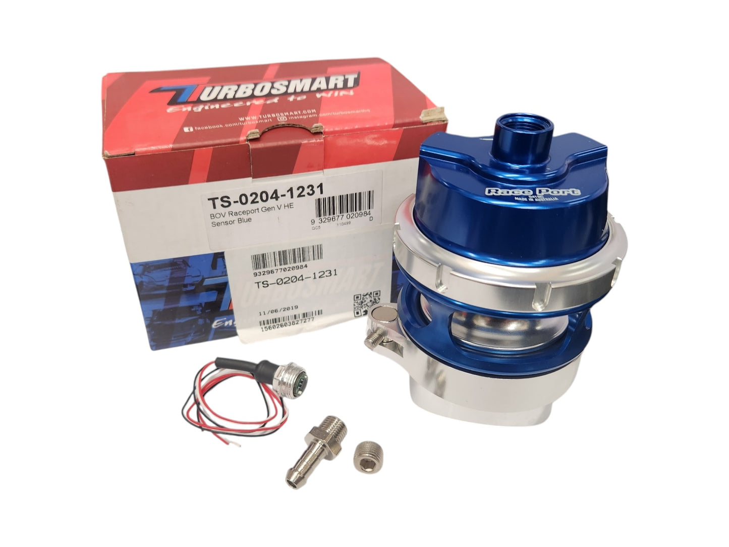 Turbosmart - Turbosmart BOV Raceport Gen V HE Sensor (Blue)