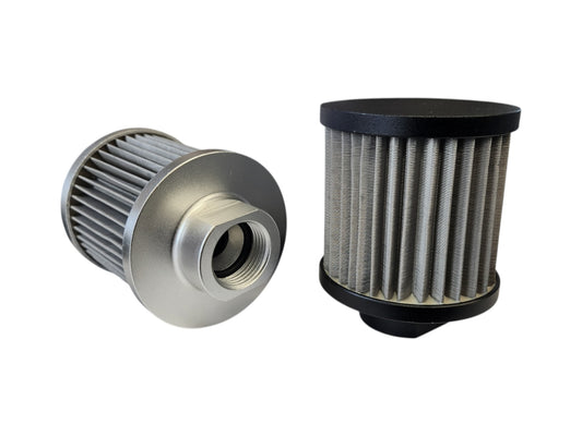 Universal Air Filter with AN-12 ORB thread Black