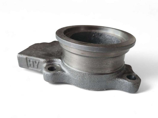 Downpipe lähtö 4-bolt - V-Band 2,5'' valurautainen (Holset HE221W)