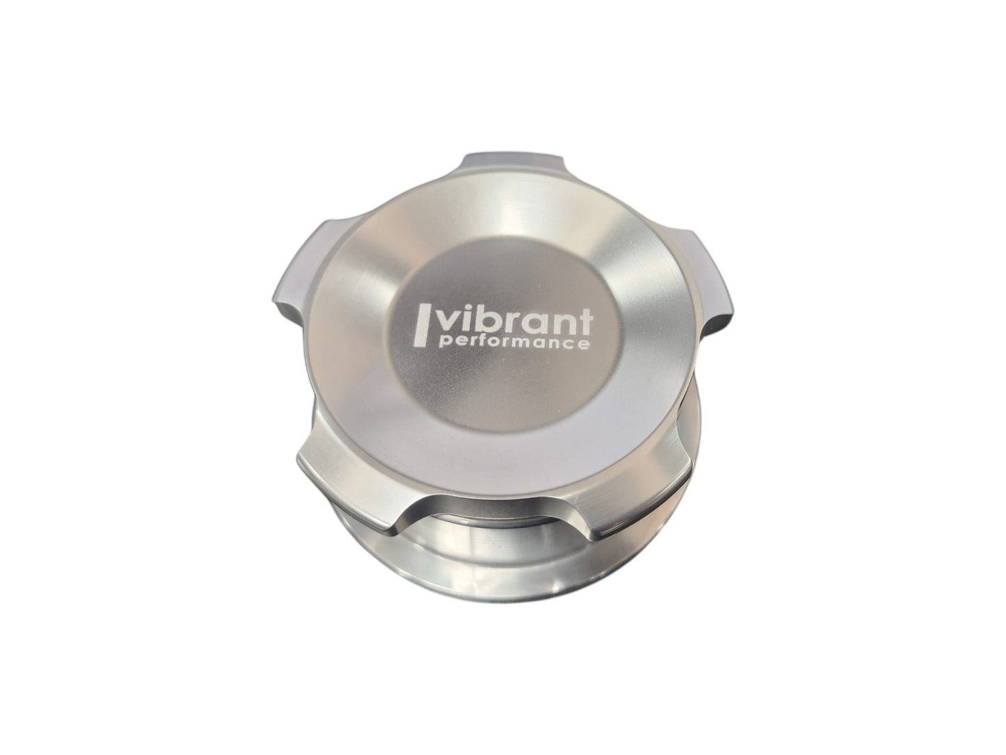 Vibrant Performance Tank Weld Bungs with Thread on Cap (38,1mm Polished)