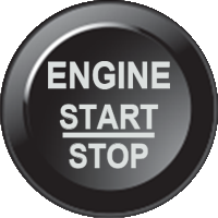 Engine start/stop (15mm CAN Näppäimistö Icon)