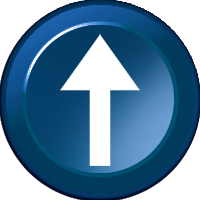 Arrow (blue background RAL5017 matt) (15mm CAN Näppäimistö Icon)