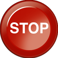 Stop (RAL 3021) – matt (15mm CAN Näppäimistö Icon)