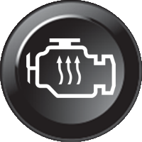 Engine heating – ISO 2575 (15mm CAN Näppäimistö Icon)