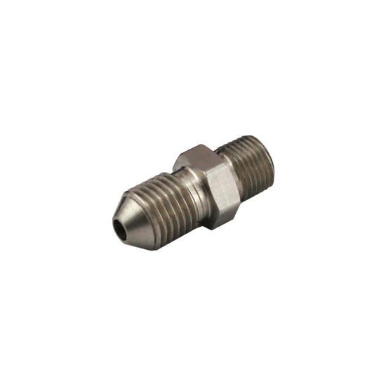 Turbosmart - 1/8" NPT to -4AN male - Stainless Steel