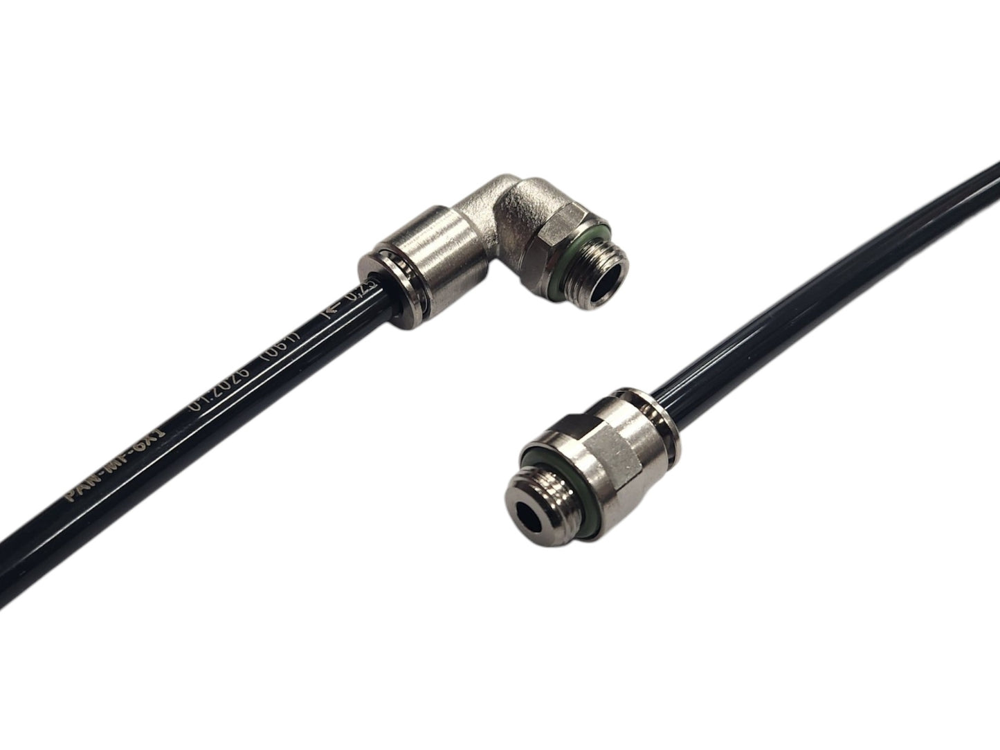 Muoviletku PAN-MF (ulkohalkaisija 6mm) Musta