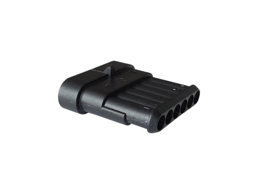 AMP Superseal 1.5 6-napainen Liitin Uros
