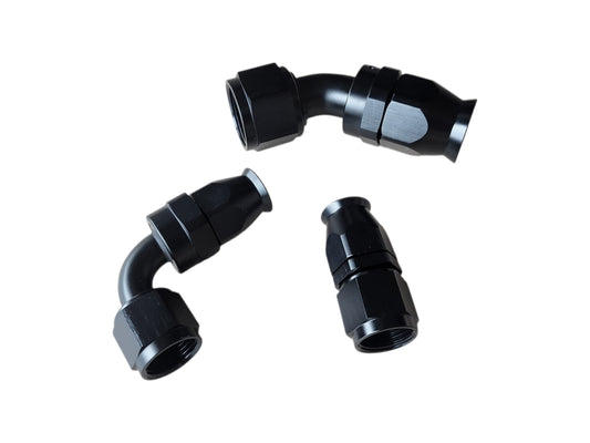 Golden Bloom AN10 liitin Suora PTFE (teflon letkulle) Full Flow