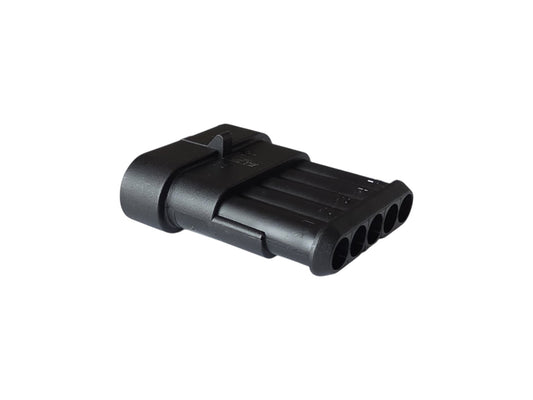 AMP Superseal 1.5 5-napainen Liitin Uros