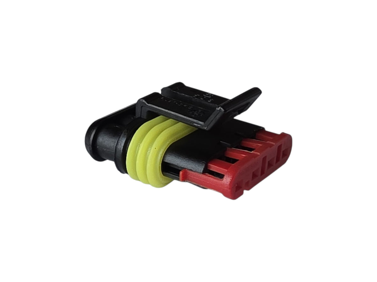 AMP Superseal 1.5 4-napainen Liitin Naaras