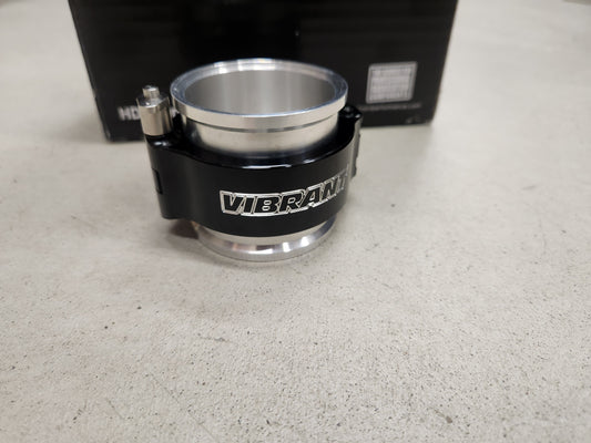 Vibrant Performance HD Clamp System Assembly for 2" OD Tubing - Anodized Black