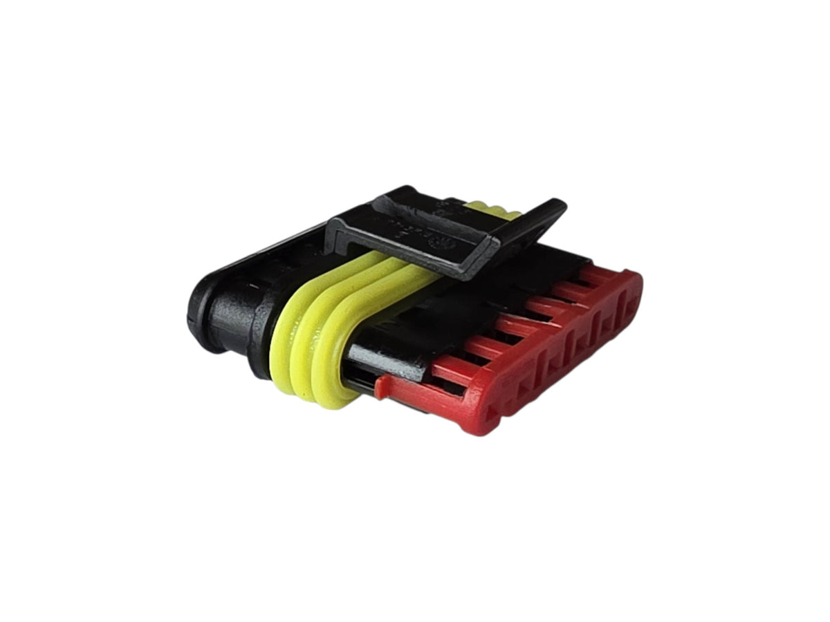 AMP Superseal 1.5 6-napainen Liitin Naaras