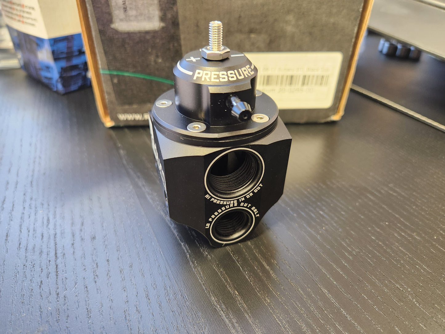 Radium Fuel Pressure Regulator Kit | 2008-2017 Subaru STI, Black Top