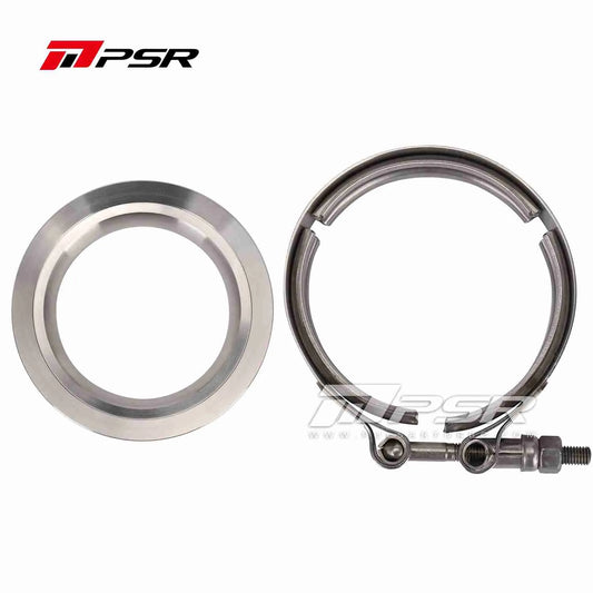 Pulsar Turbo Systems 300 T4 Turbo 3'' Stainless Steel Flange Clamp Kit