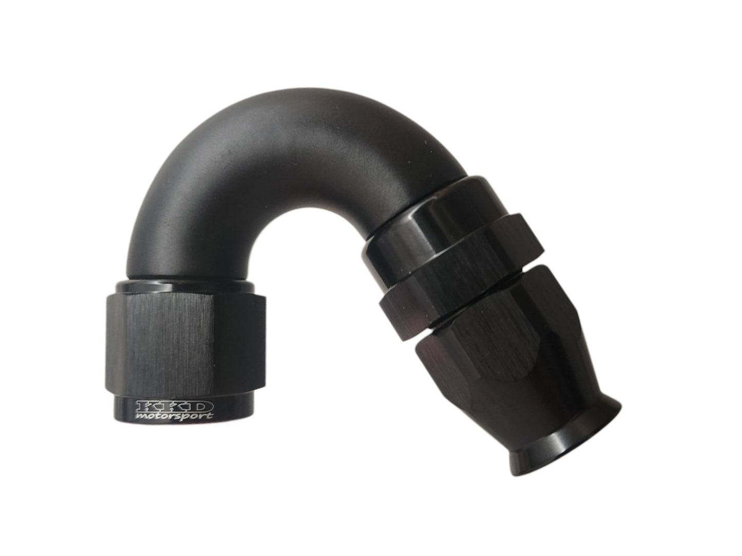 AN4 liitin 150° PTFE (teflon letkulle) Full Flow