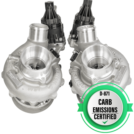 Garrett PowerMax Turboahdin 2017 - 2021 Ford F150 3.5L Stage 2 - Right (OE size & 2.75" comp Housing inlets included)