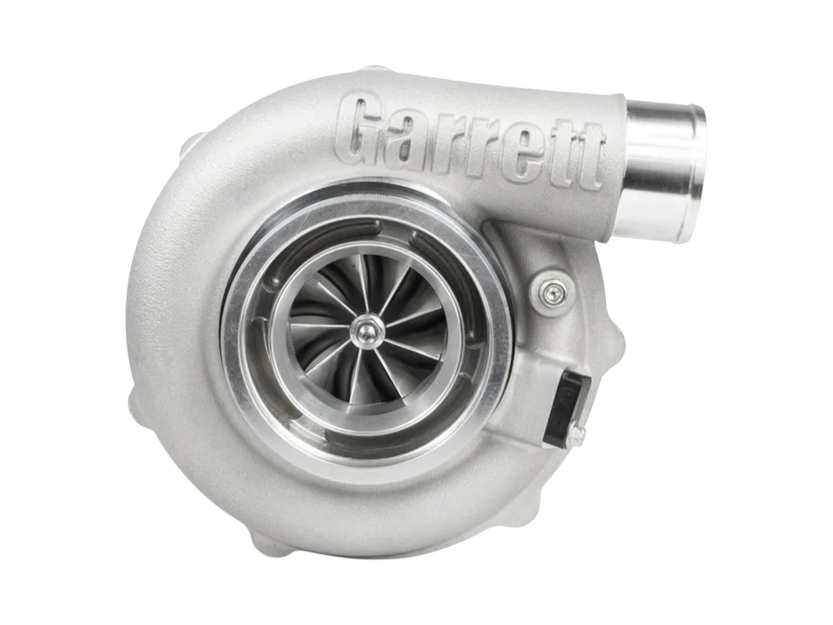 KKD motorsport Garrett G-Series II G30-825 supercore turbocharger with 58mm compressor wheel front view