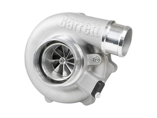 KKD motorsport Garrett G-Series II G25-585 turbocharger supercore with metallic finish and precision compressor wheel