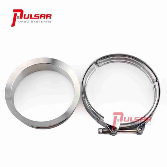 Pulsar Turbo Systems 400 T6 Turbo 5″ Stainless Steel Flange Clamp Kit