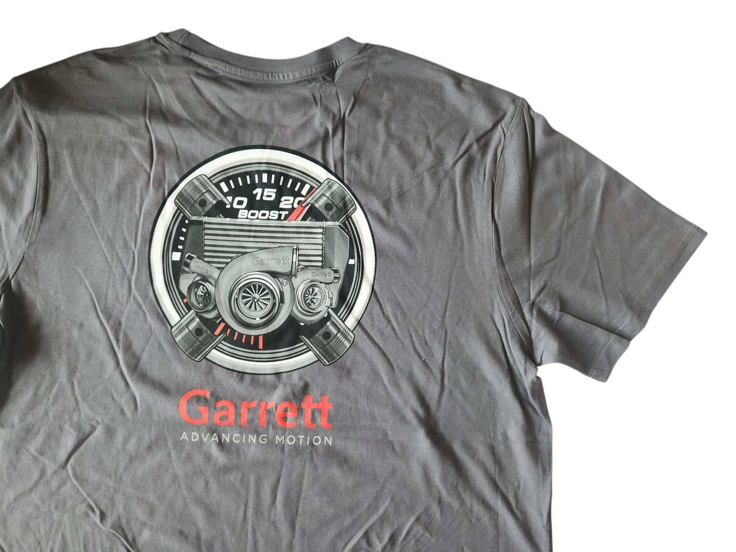 T-paita Garrett Turbo/Boost/Cooler (Dark Grey)